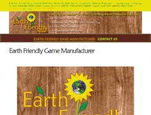 Tablet Screenshot of earthfriendlygames.com